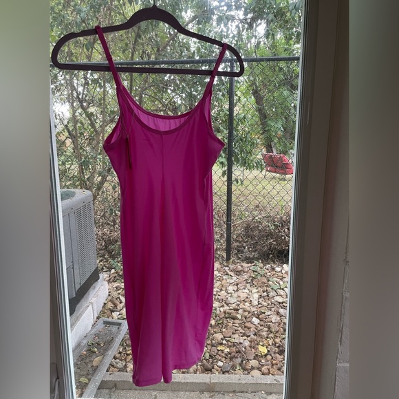 RARE SKIMS FITS EVERYBODY SLIP DRESS neon orchid XL - Picture 2 of 3